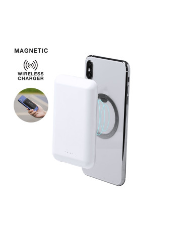 Power bank personalizada 5000 mAh, MagSafe/Qi,...