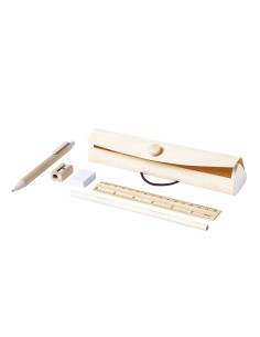 Estuche para publicidad ECO en madera con accesorios. 2