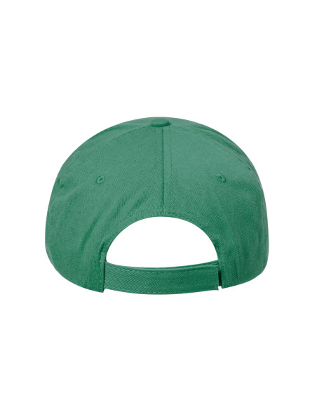 Gorra personalizada ECO, 5 paneles algodón reciclado y poliéster.