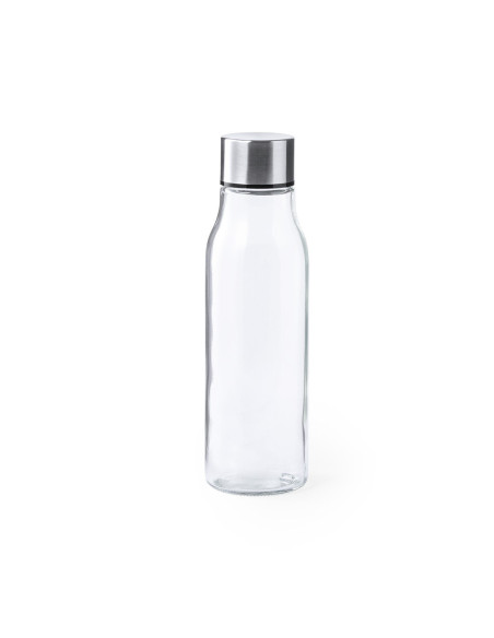 Botella de Agua Personalizada 550ml Cristal de Borosilicato