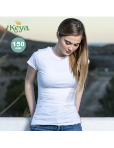 Camiseta Personalizada Mujer algodón 150g/m² 2