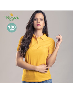 Polo de piqué publicitarios Mujer Keya, 100% Algodón 180g/m2 2