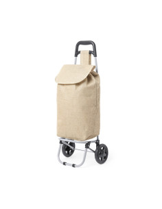 Carro de compra ECO en yute personalizado, plegable y... 2