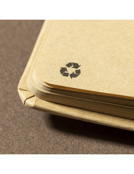 Libreta Ecológica Personalizada A5, Tapa blanda en Cartón reciclado