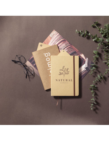 Bloc de notas Ecológico personalizado A5, tapas...