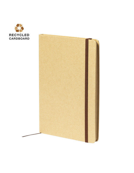 Bloc de notas Ecológico personalizado A5, tapas en cartón