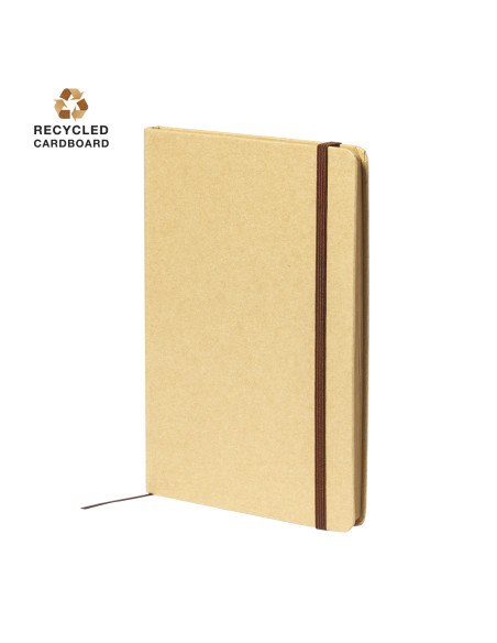 Bloc de notas Ecológico personalizado A5, tapas en cartón