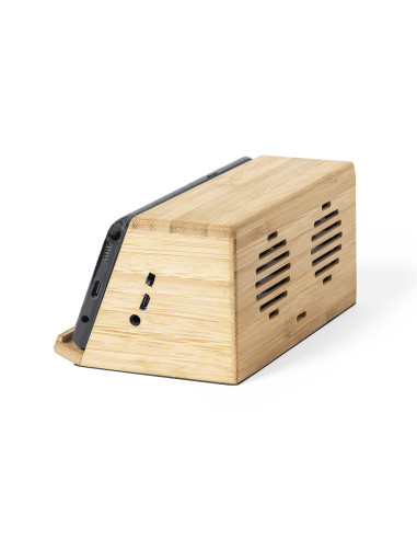 Altavoz cargador personalizado Ecológico en...