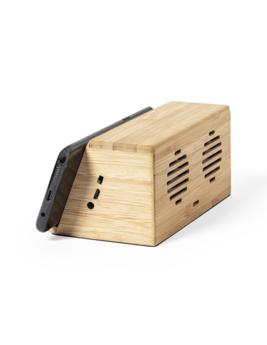 Altavoz cargador personalizado Ecológico en...