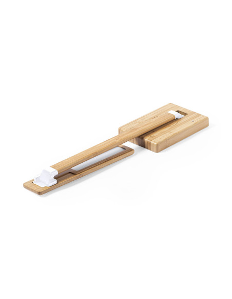 Lámpara Cargador publicitaria ECO 10W, bambú, ECO.