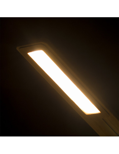 Lámpara Cargador publicitaria ECO 10W, bambú, ECO.