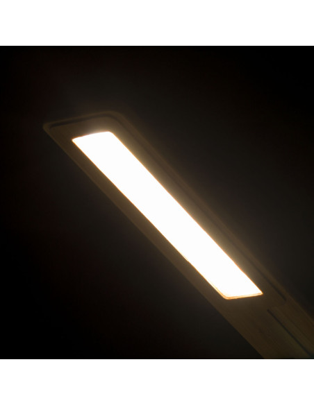 Lámpara Cargador publicitaria ECO 10W, bambú, ECO.