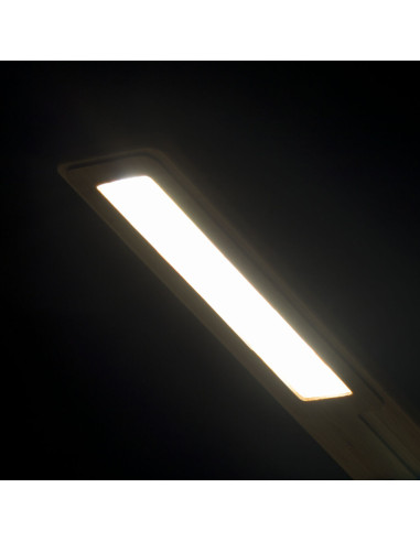 Lámpara Cargador publicitaria ECO 10W, bambú, ECO.