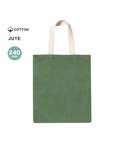 Bolsa para Personalizar en Yute 240g/m2 y asas...