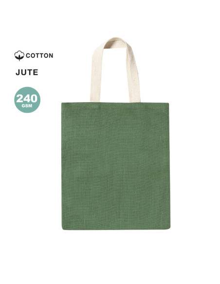 Bolsa para Personalizar en Yute 240g/m2 y asas de Algodón Natural