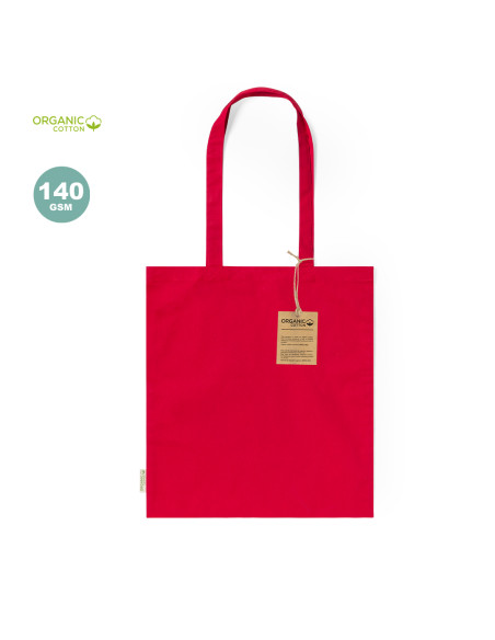 Bolsa Promocional 100% Algodón Orgánico de 140g/m2.