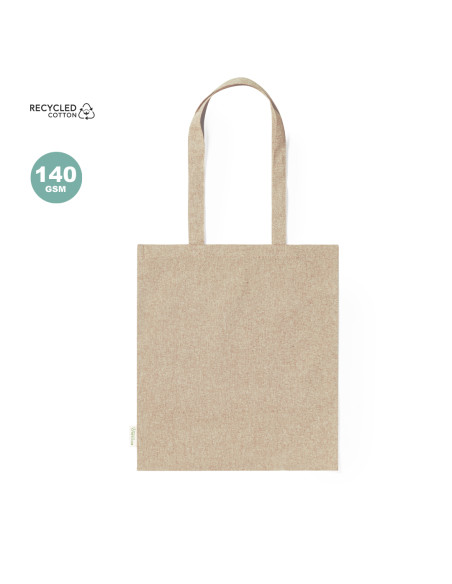 Bolsa Personalizable 100% Algodón reciclado de 140g/m2
