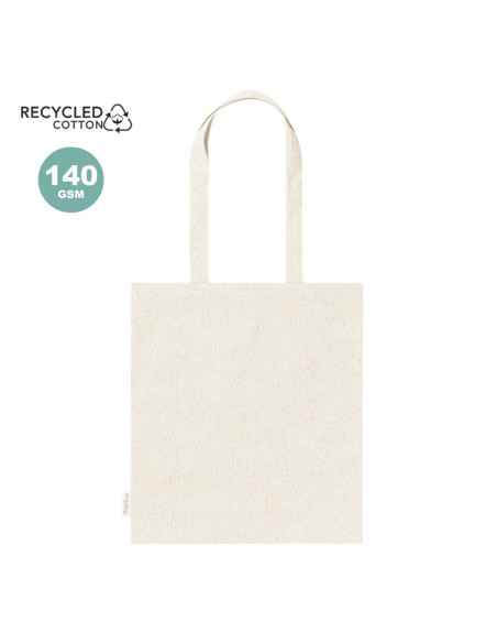 Bolsa Personalizable 100% Algodón reciclado de 140g/m2