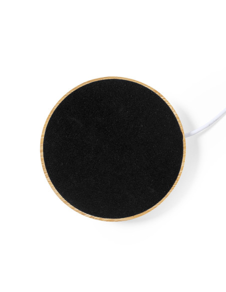 Calentador de Tazas Personalizable de Bambú con conexión USB