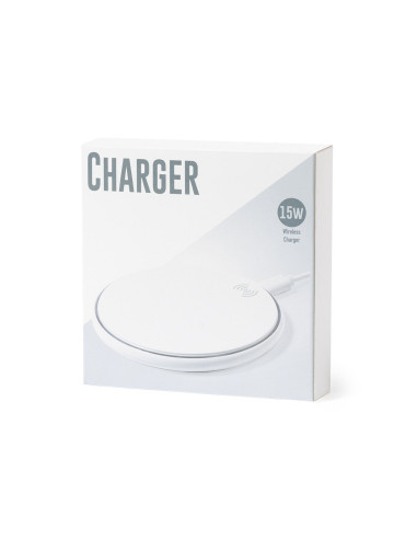 Cargador publicitario 15W, inalámbrico, base...