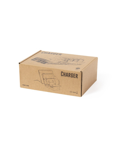 Cargador publicitario ECO en Bambú 10W,...