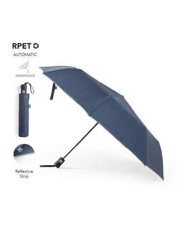 Paraguas plegable ECO en RPET de 100 cm con...