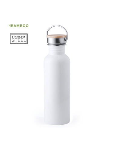 Bidón Retro Personalizado 800ml Acero Inox.