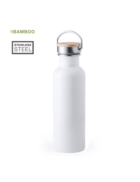 Bidón Retro Personalizado 800ml Acero Inox.