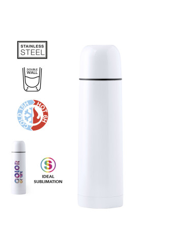 Termo Personalizado de 500ml en Acero Inoxidable