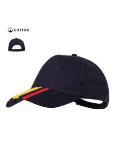 Gorra personalizada diseño España, 5 paneles, 100%... 2