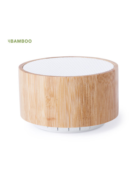 Altavoz ECO personalizado Bluetooth® 3W, bambú, FM.