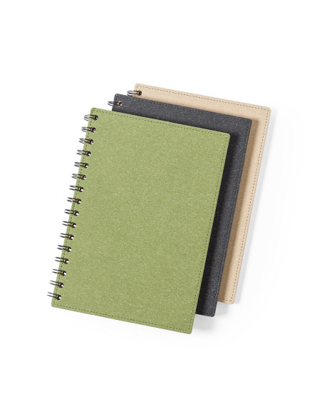 Libreta Ecológica para Personalizar A5. Tapa dura cartón reciclado