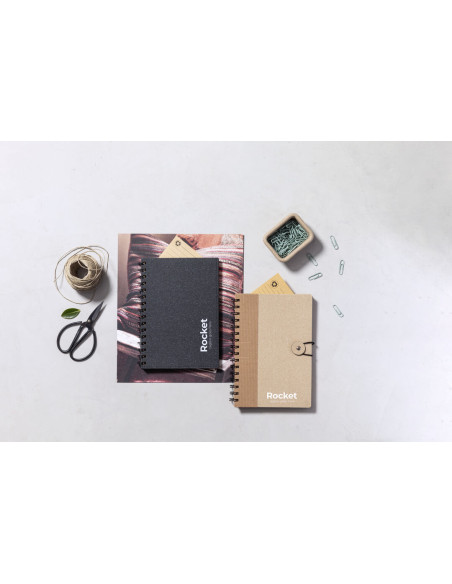 Libreta Ecológica para Personalizar A5. Tapa dura cartón reciclado