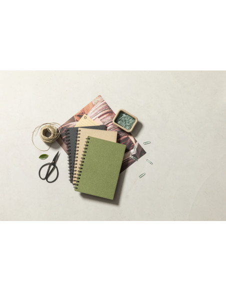 Libreta Ecológica para Personalizar A5. Tapa dura cartón reciclado