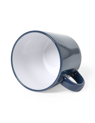 Taza Cerámica Personalizable 350ml, Blanca y...