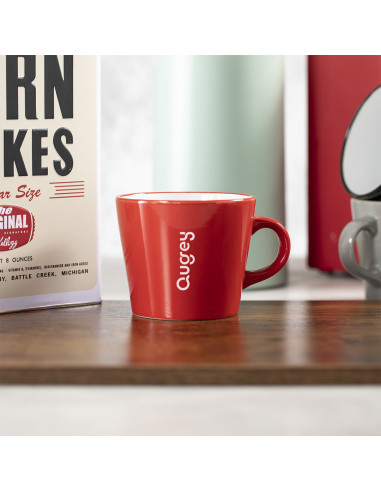 Taza Cerámica Personalizable 350ml, Blanca y...