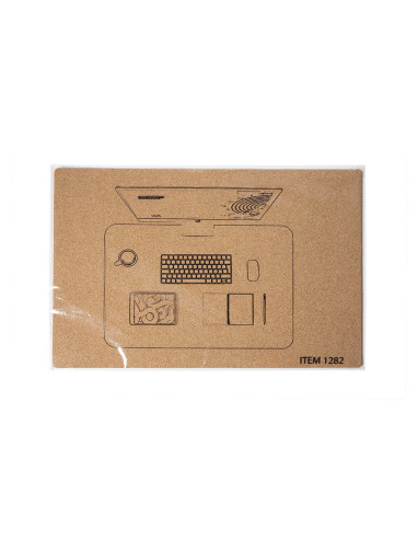 Alfombrilla ratón personalizada ECO en corcho...