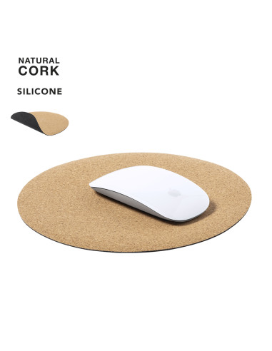 Alfombrilla ratón personalizada, circular en...