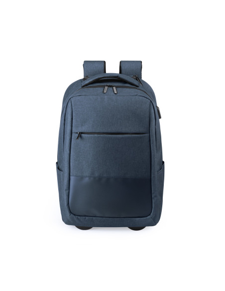 Mochila Personalizada Trolley 300D, con conexión USB, Portátil 15"
