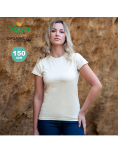 Camiseta Mujer personalizada, 100% algodón orgánico 2