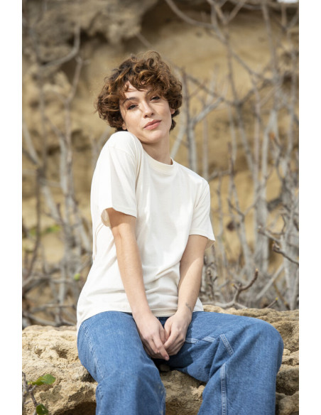 Camiseta Mujer personalizada, 100% algodón orgánico