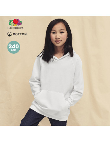 Sudadera Personalizable Unisex Niño 240g/m2