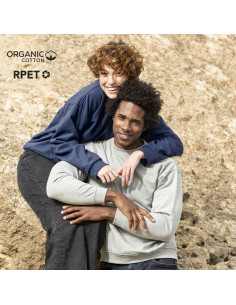 Sudadera publicitaria Unisex, algodón orgánico y... 2