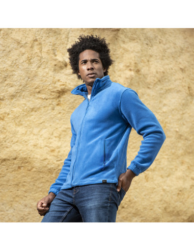 Chaqueta personalizada RPET, polar fleece, S-XXL.