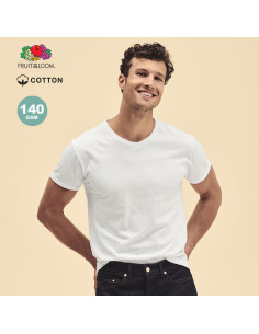 Camiseta blanca Personalizada 100% algodón 140g/m² 2
