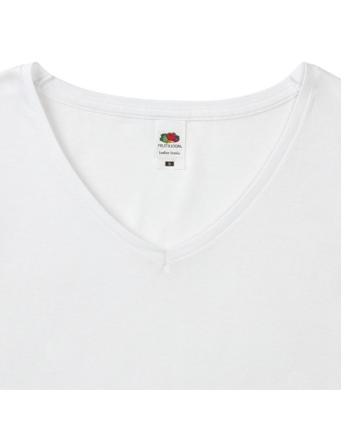 Camiseta Mujer blanca personalizada 100% algodón