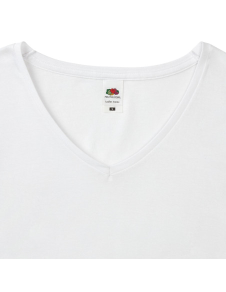 Camiseta Mujer blanca personalizada 100% algodón