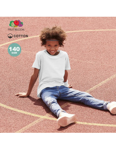 Camiseta Niño blanca Personalizada 100% algodón 2