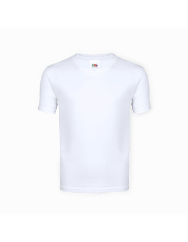 Camiseta Niño blanca Personalizada 100% algodón