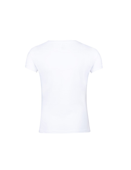 Camiseta Niña blanca Personalizada, 100% algodón